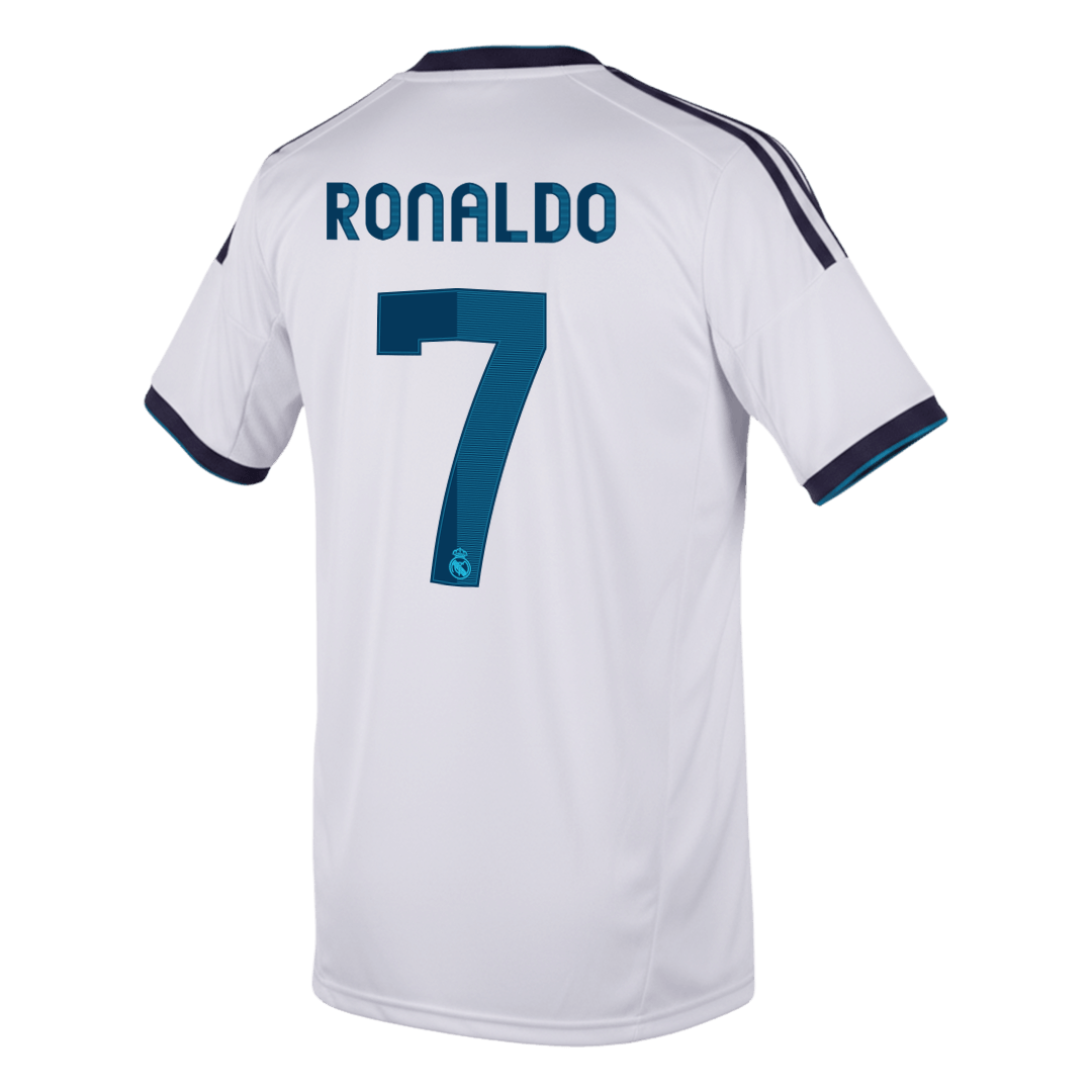 RONALDO #7 レアル Home レトロ ユニフォーム 2012/13