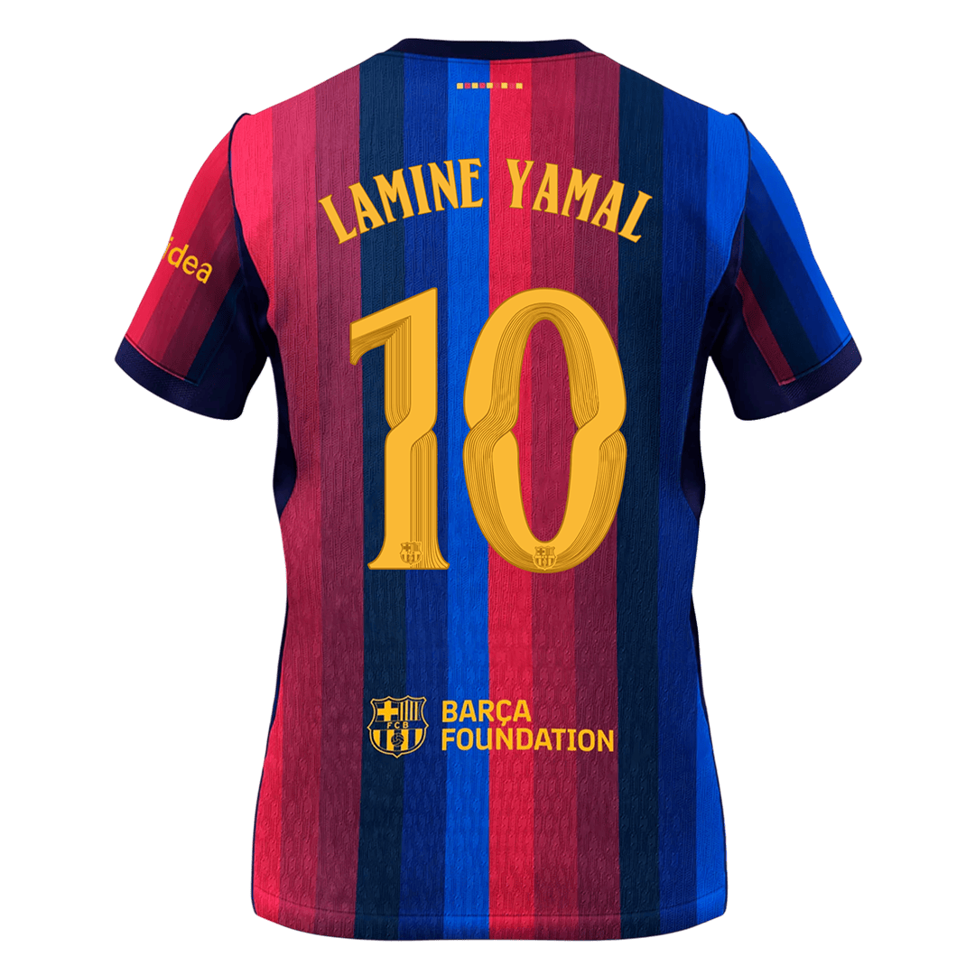 LAMINE YAMAL #10 バルサ Home ユニフォーム 2026/27
