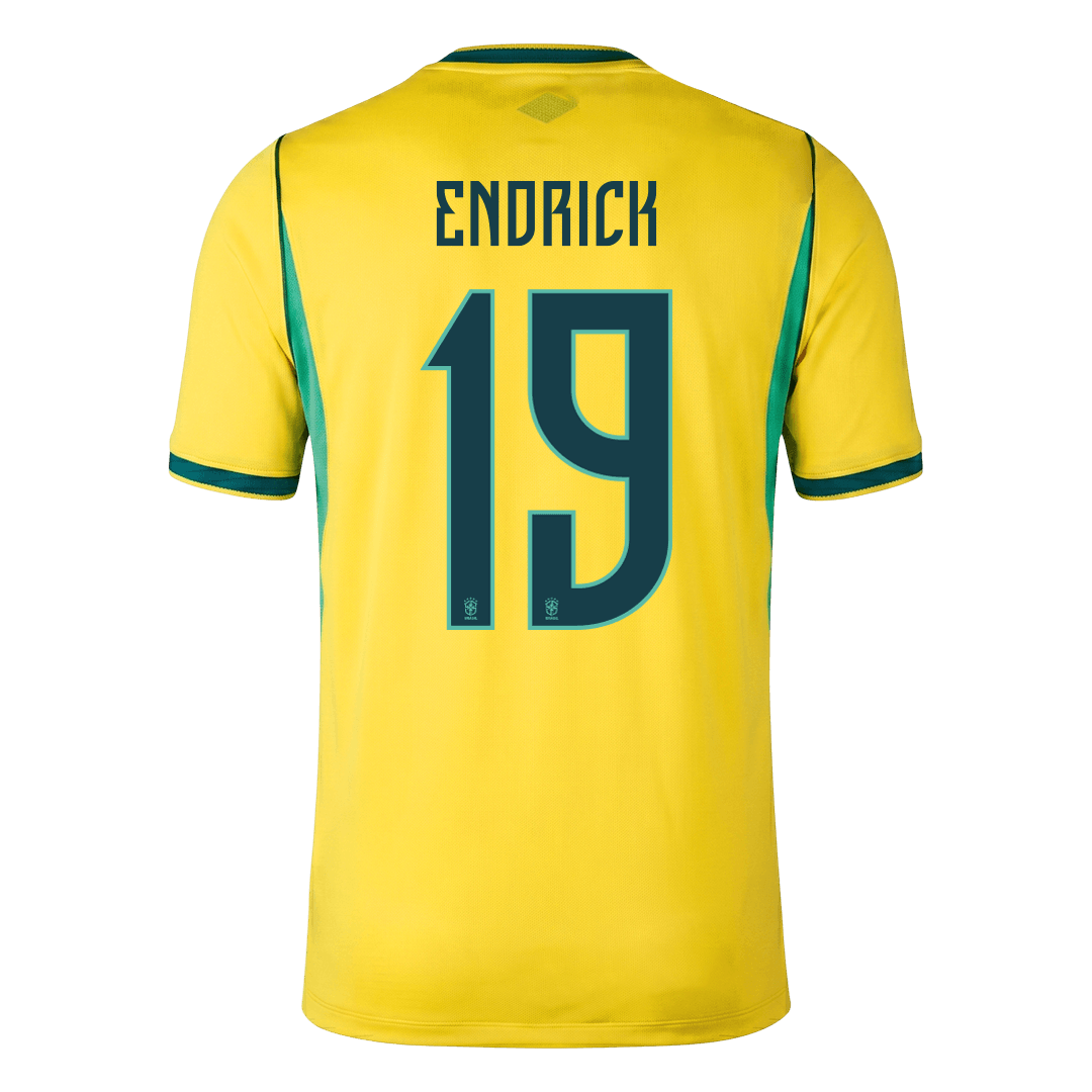 ENDRICK #19 ブラジル代表 Home ユニフォーム 2026