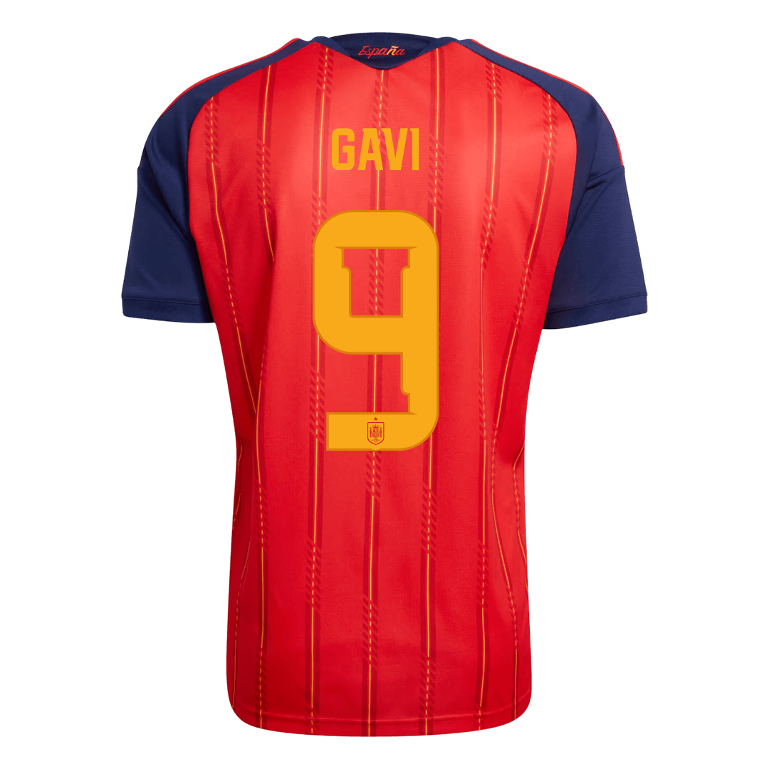 GAVI #9 スペイン代表 Home ユニフォーム 2026 - 高品質