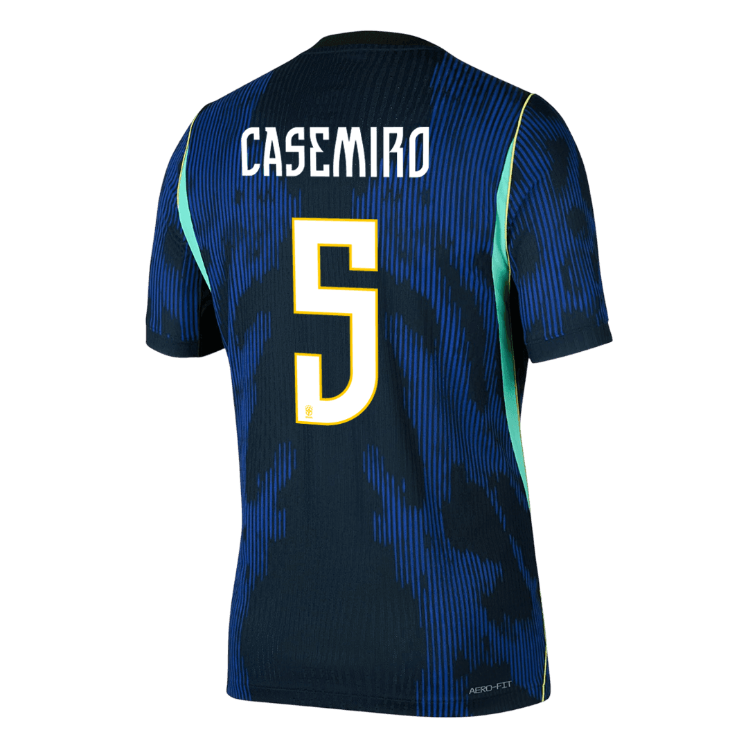 CASEMIRO #5 ブラジル代表 Away 2026 オーセンティックユニフォーム
