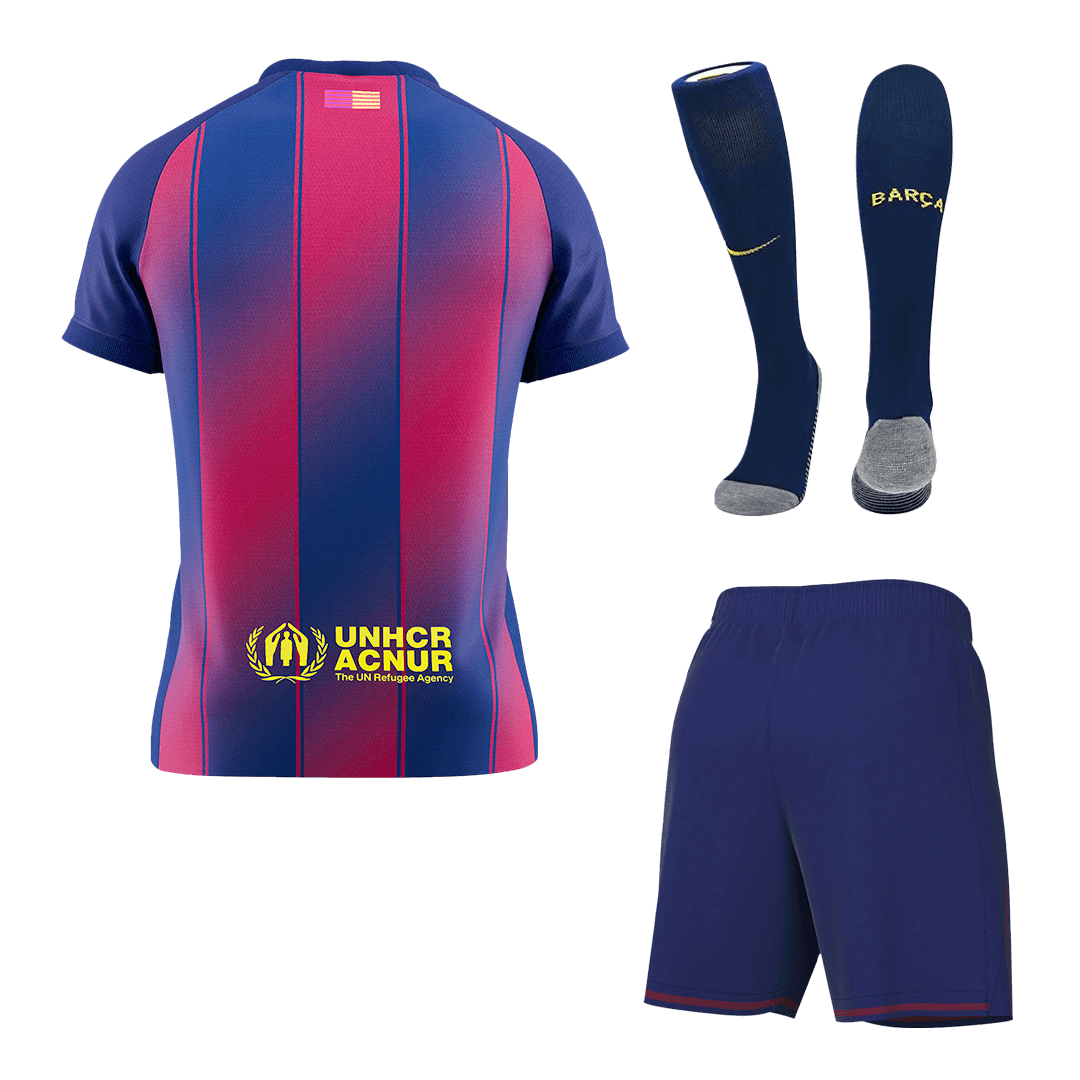 バルサ Home ユニフォーム 3点セット 2025/26 - 高品質