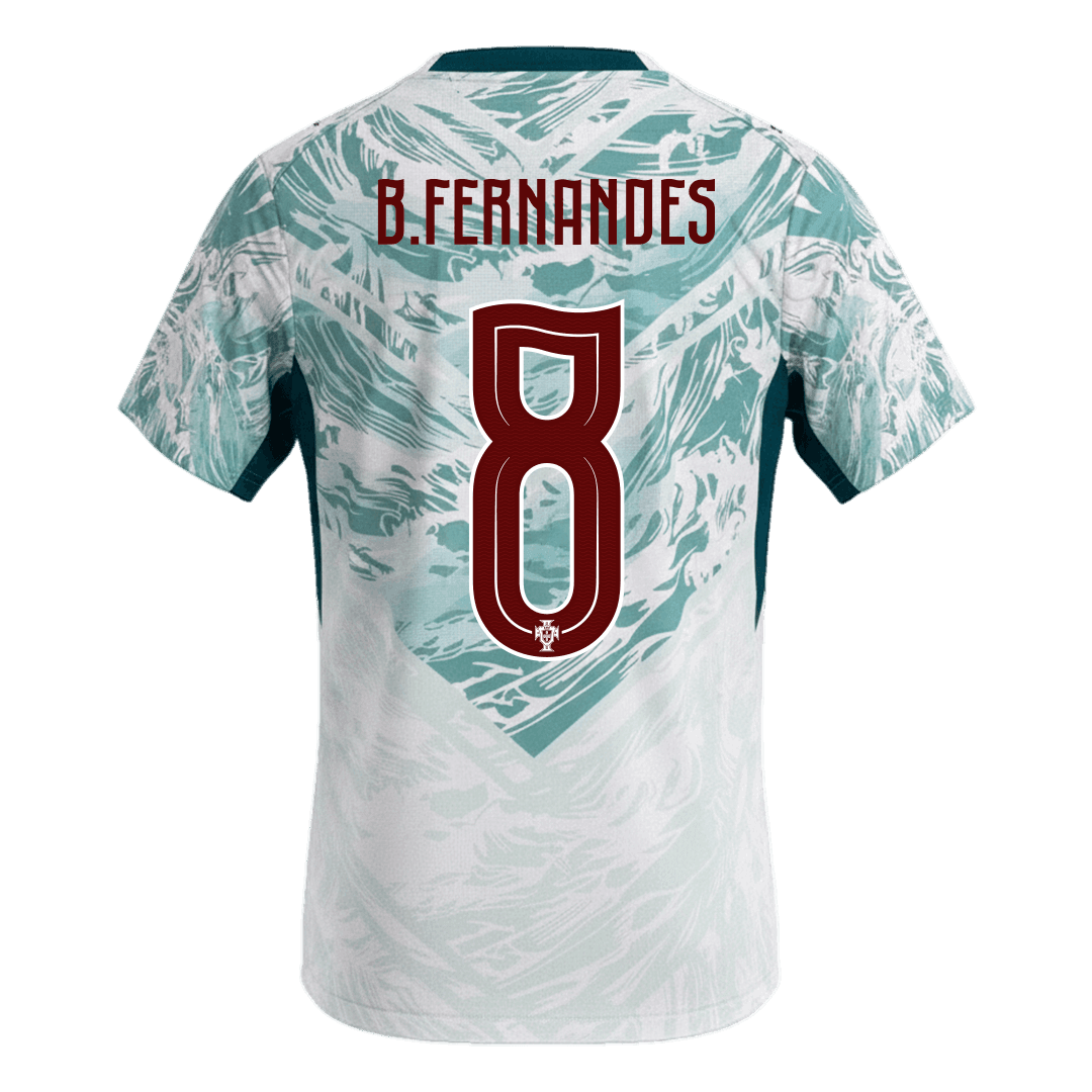 B.FERNANDES #8 ポルトガル代表 Away ユニフォーム 2026