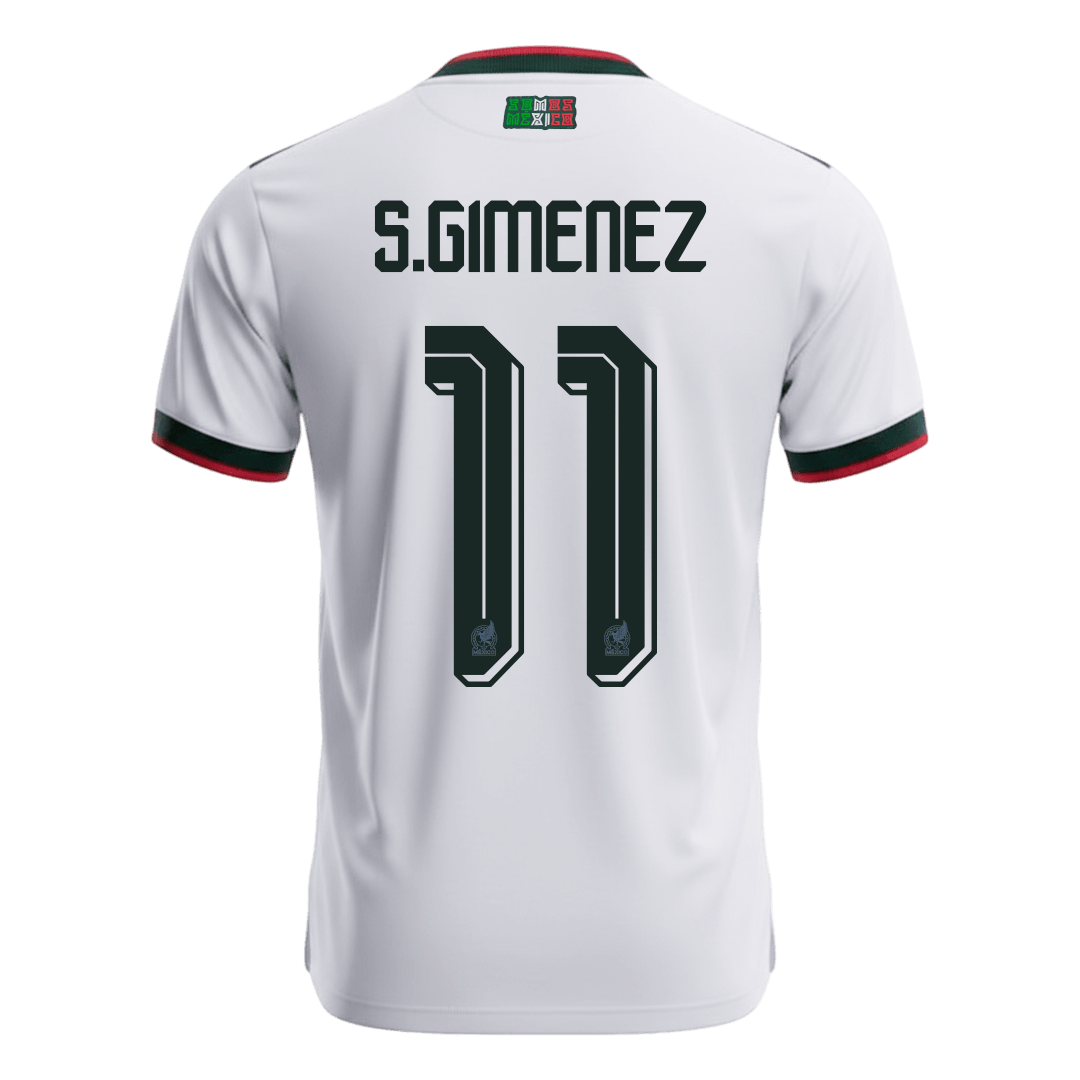 S.GIMENEZ #11 メキシコ代表 Away ユニフォーム 2026