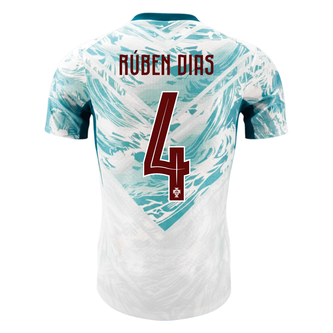 RÚBEN DIAS #4 ポルトガル代表 Away 2026 オーセンティックユニフォーム