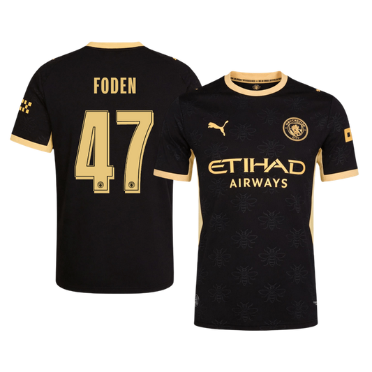 FODEN #47 マンC Away 2026/27 オーセンティックユニフォーム - UCL