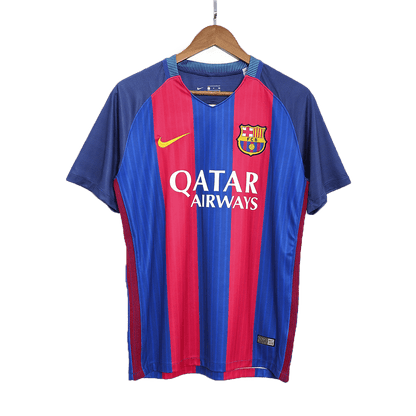 MESSI #10 バルサ Home レトロ ユニフォーム 2016/17