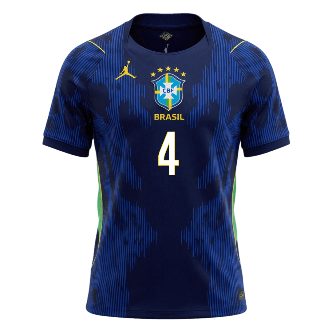 MARQUINHOS #4 ブラジル代表 Away ユニフォーム 2026