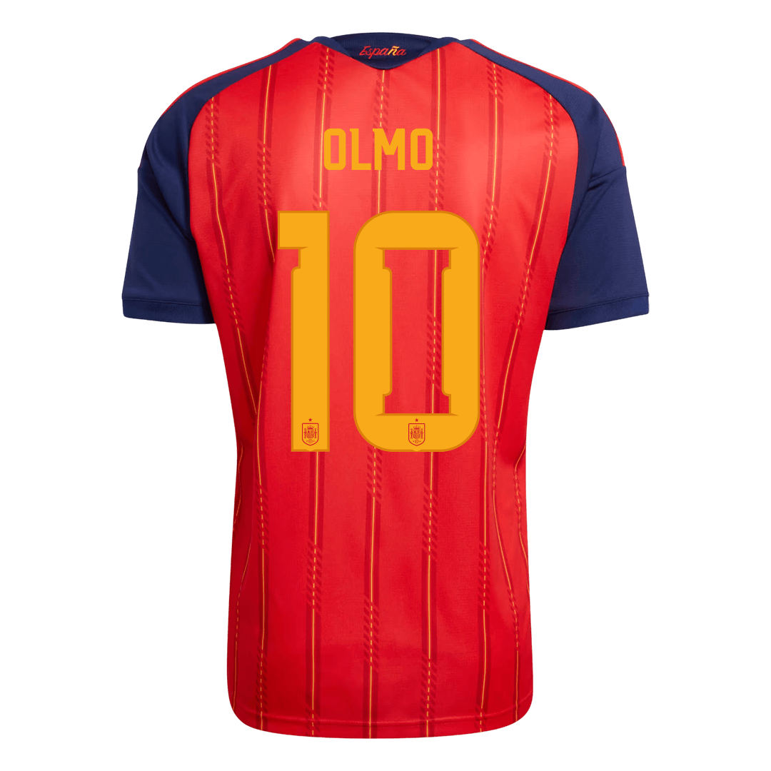 OLMO #10 スペイン代表 Home ユニフォーム 2026 - 高品質