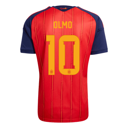 OLMO #10 スペイン代表 Home ユニフォーム 2026 - 高品質