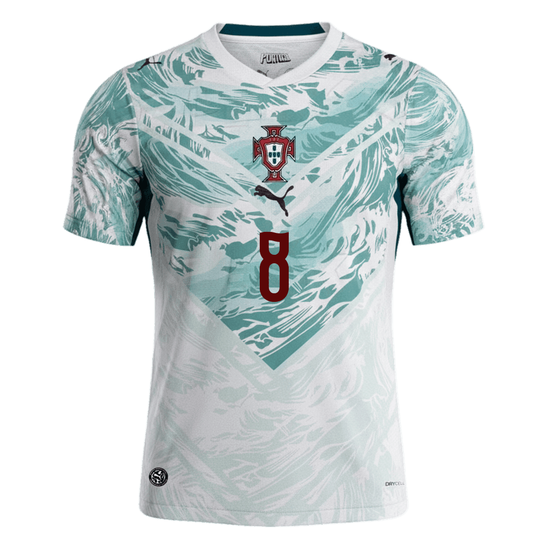 B.FERNANDES #8 ポルトガル代表 Away ユニフォーム 2026