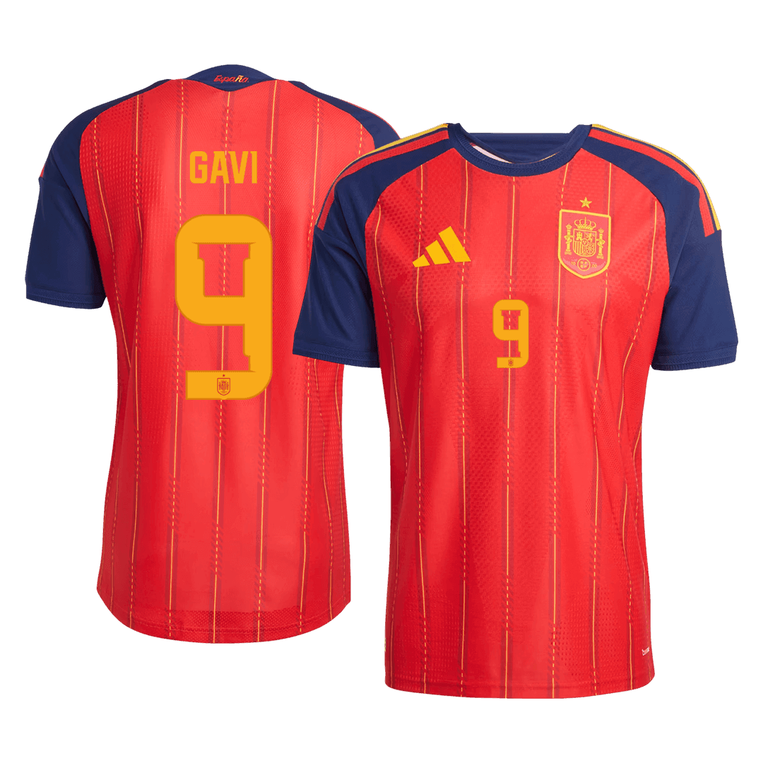 GAVI	 #9 スペイン代表 Home 2026 オーセンティックユニフォーム