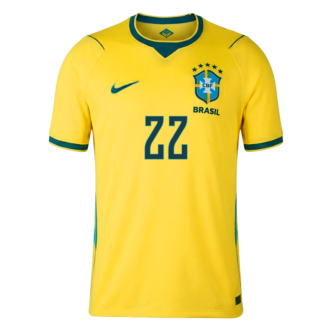JOÃO PEDRO #22 ブラジル代表 Home ユニフォーム 2026