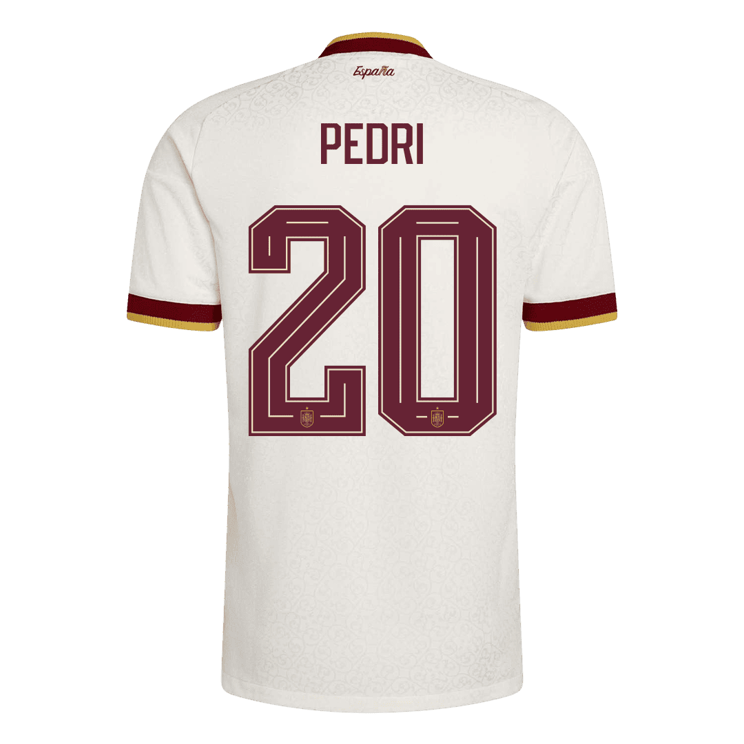 PEDRI #20 スペイン代表 Away 2026 オーセンティックユニフォーム