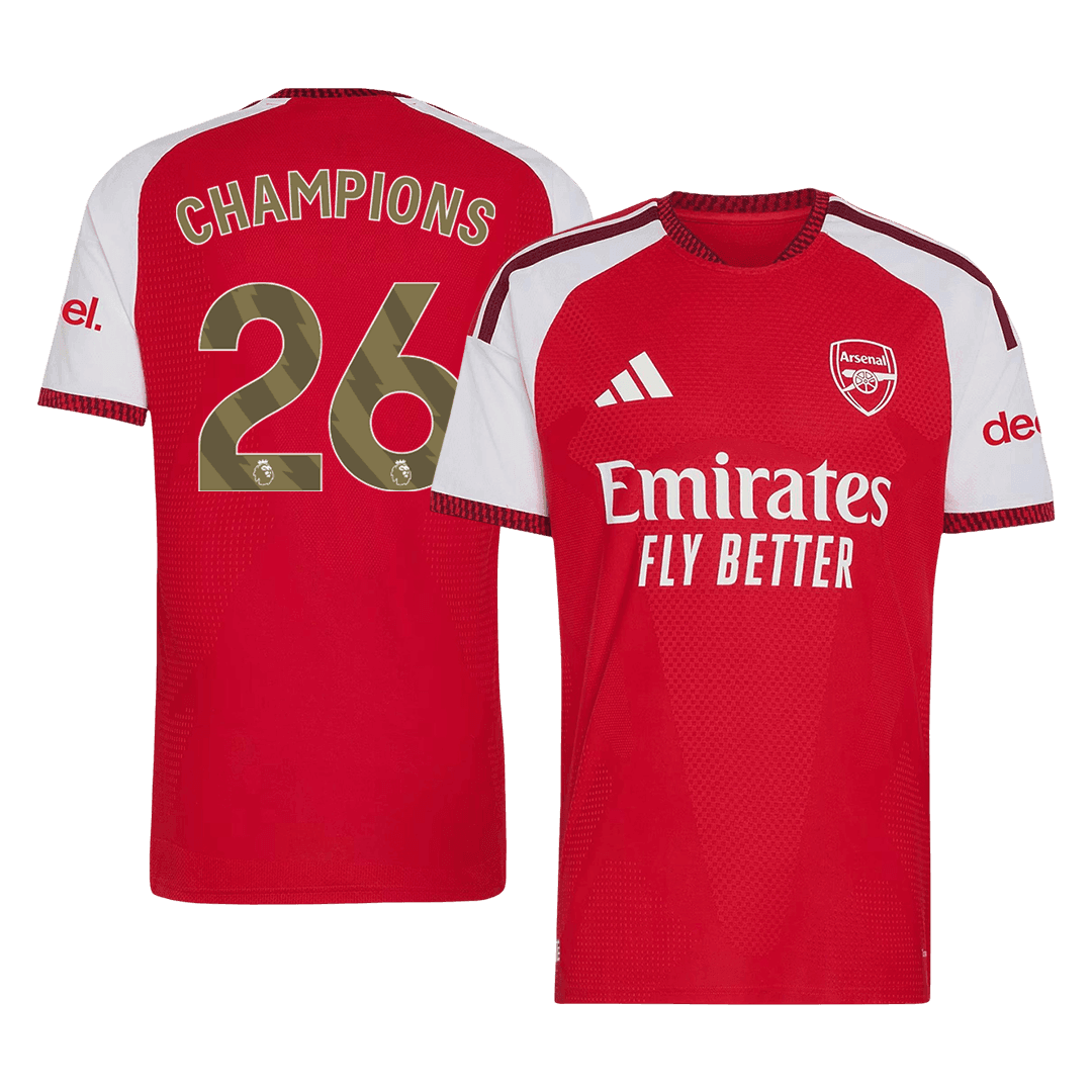 CHAMPIONS #26 アーセナル Home 2026/27 オーセンティックユニフォーム