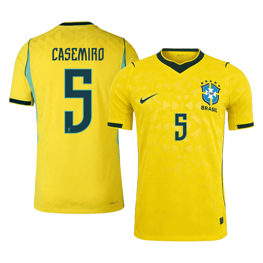 CASEMIRO #5 ブラジル代表 Home 2026 オーセンティックユニフォーム