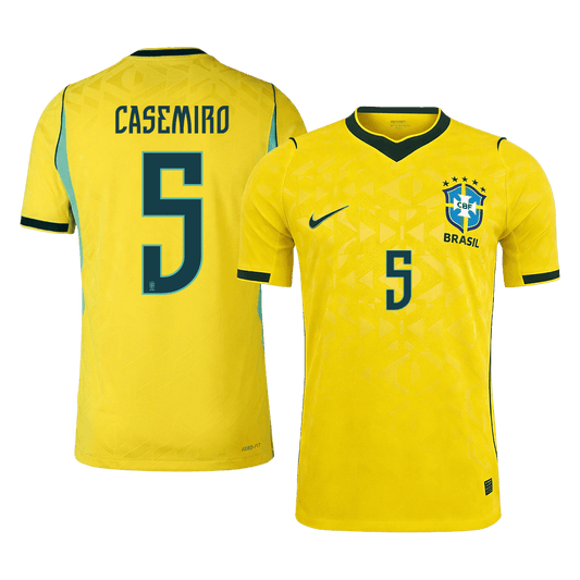CASEMIRO #5 ブラジル代表 Home 2026 オーセンティックユニフォーム
