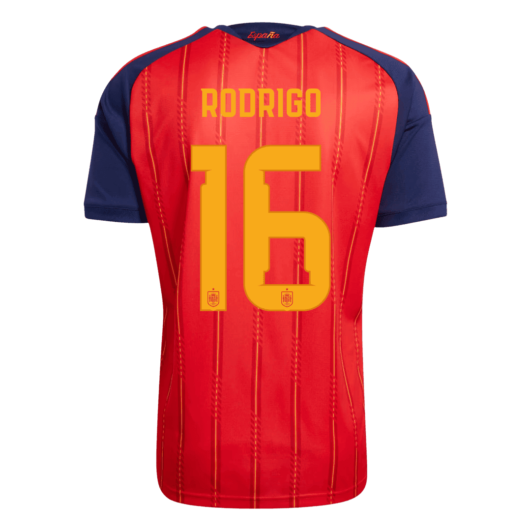 RODRIGO #16 スペイン代表 Home ユニフォーム 2026
