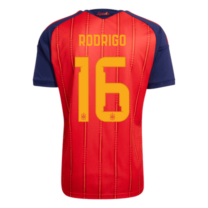 RODRIGO #16 スペイン代表 Home ユニフォーム 2026