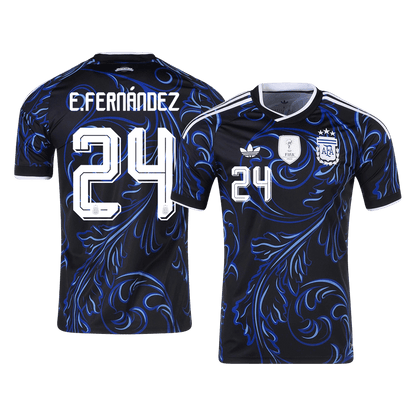 E. FERNÁNDEZ #24 アルゼンチン Away ユニフォーム 2026