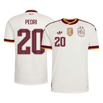 PEDRI #20 スペイン代表 Away 2026 オーセンティックユニフォーム