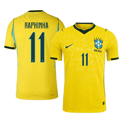 RAPHINHA #11 ブラジル代表 Home 2026 オーセンティックユニフォーム