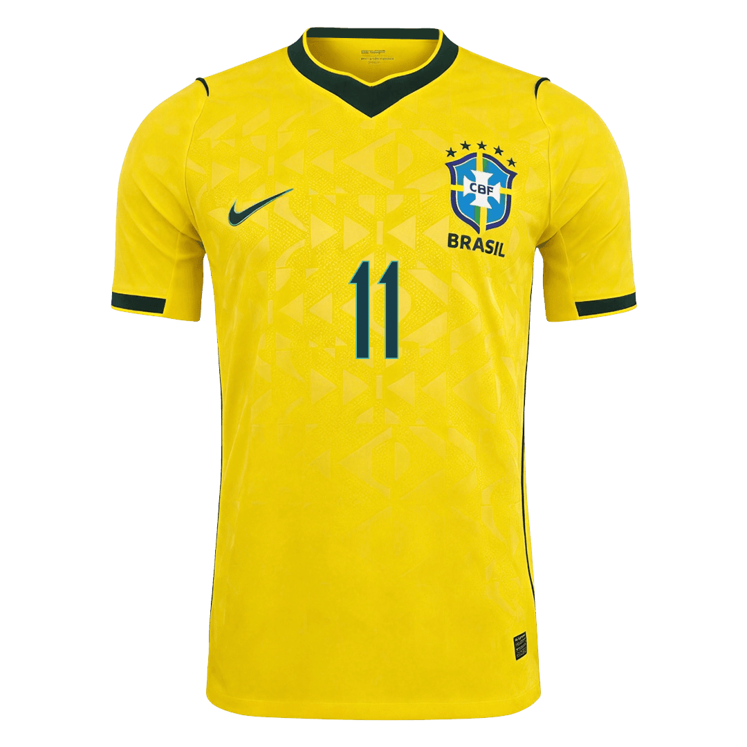 RAPHINHA #11 ブラジル代表 Home 2026 オーセンティックユニフォーム