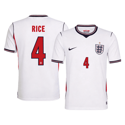 RICE #4 イングランド代表 Home ユニフォーム 2026
