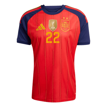 CUBARSÍ #22 スペイン代表 Home ユニフォーム 2026