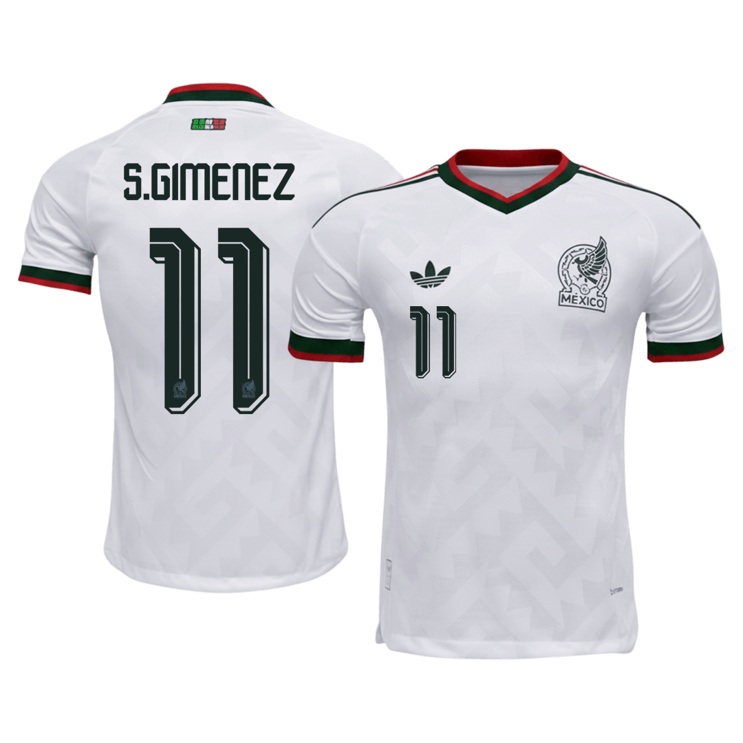 S.GIMENEZ #11 メキシコ代表 Away 2026 オーセンティックユニフォーム