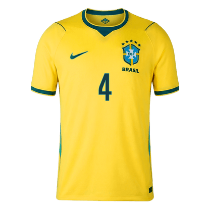 MARQUINHOS #4 ブラジル代表 Home ユニフォーム 2026