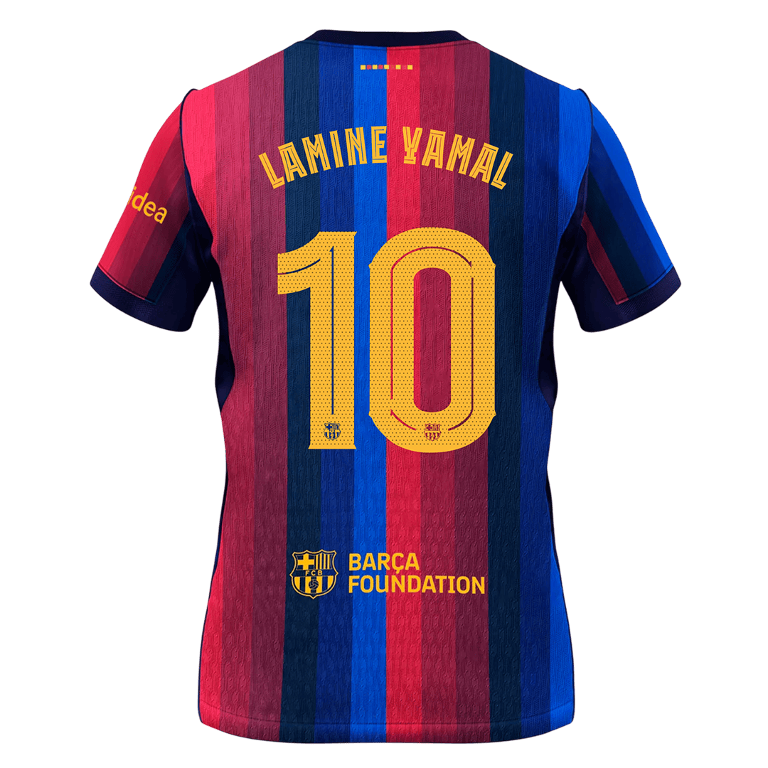 LAMINE YAMAL #10 バルサ Home ユニフォーム 2026/27