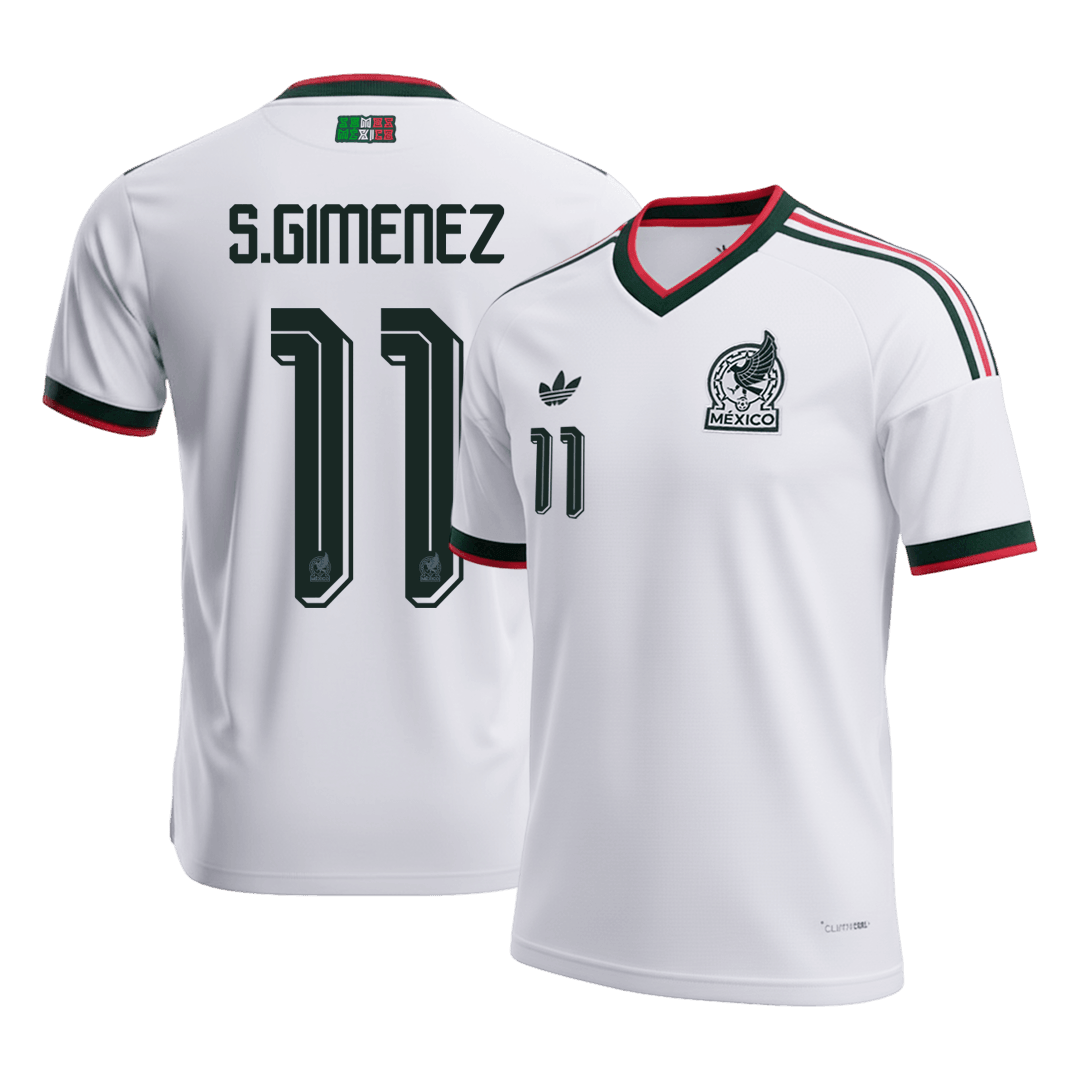 S.GIMENEZ #11 メキシコ代表 Away ユニフォーム 2026