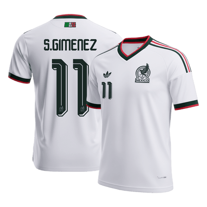 S.GIMENEZ #11 メキシコ代表 Away ユニフォーム 2026