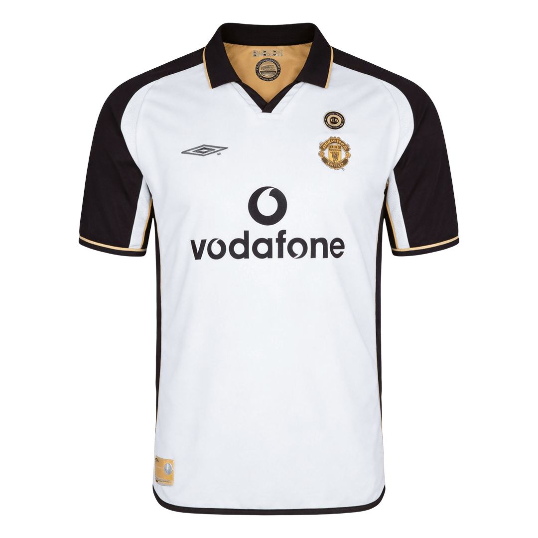 マンU Away レトロ ユニフォーム 2001/02