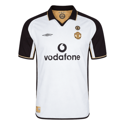 マンU Away レトロ ユニフォーム 2001/02