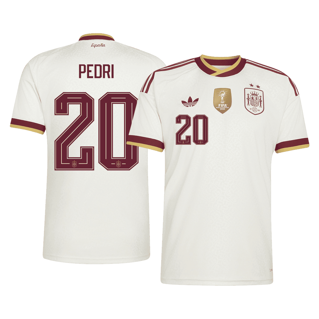PEDRI #20 スペイン代表 Away ユニフォーム 2026