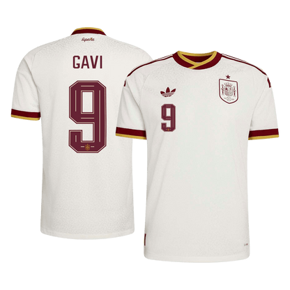 GAVI #9 スペイン代表 Away 2026 オーセンティックユニフォーム