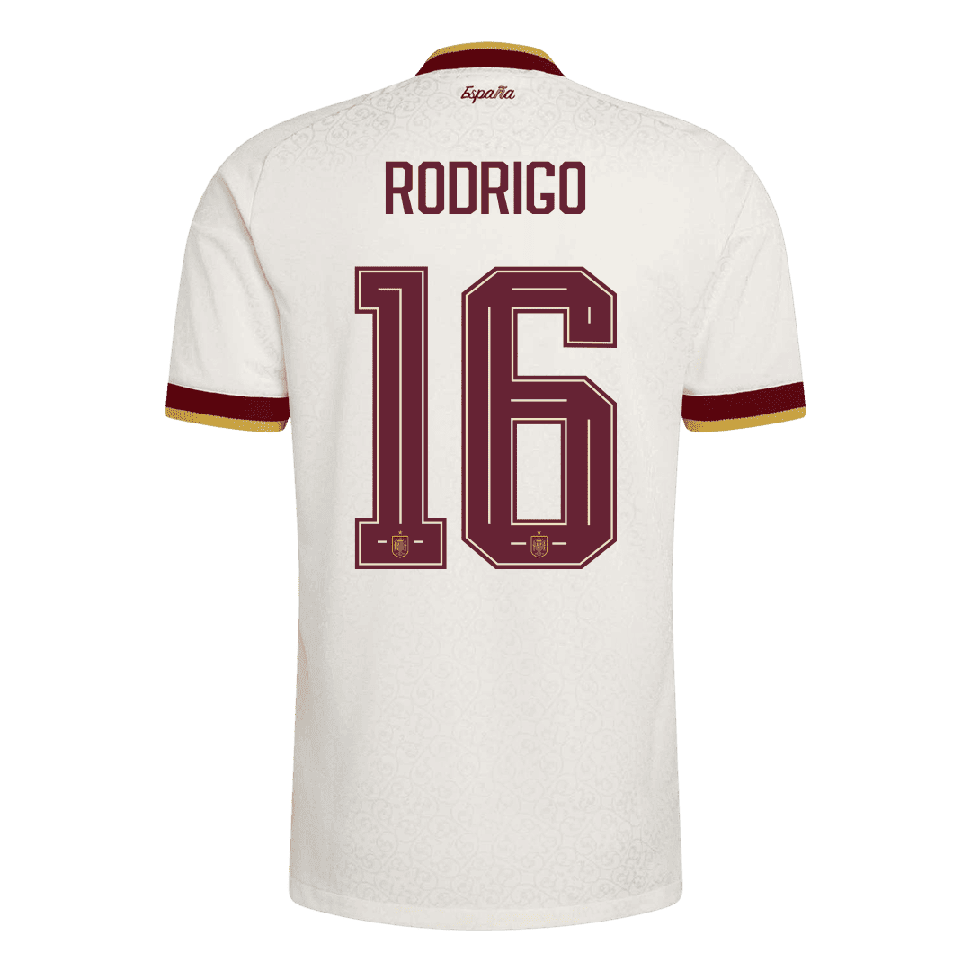 RODRIGO #16 スペイン代表 Away 2026 オーセンティックユニフォーム