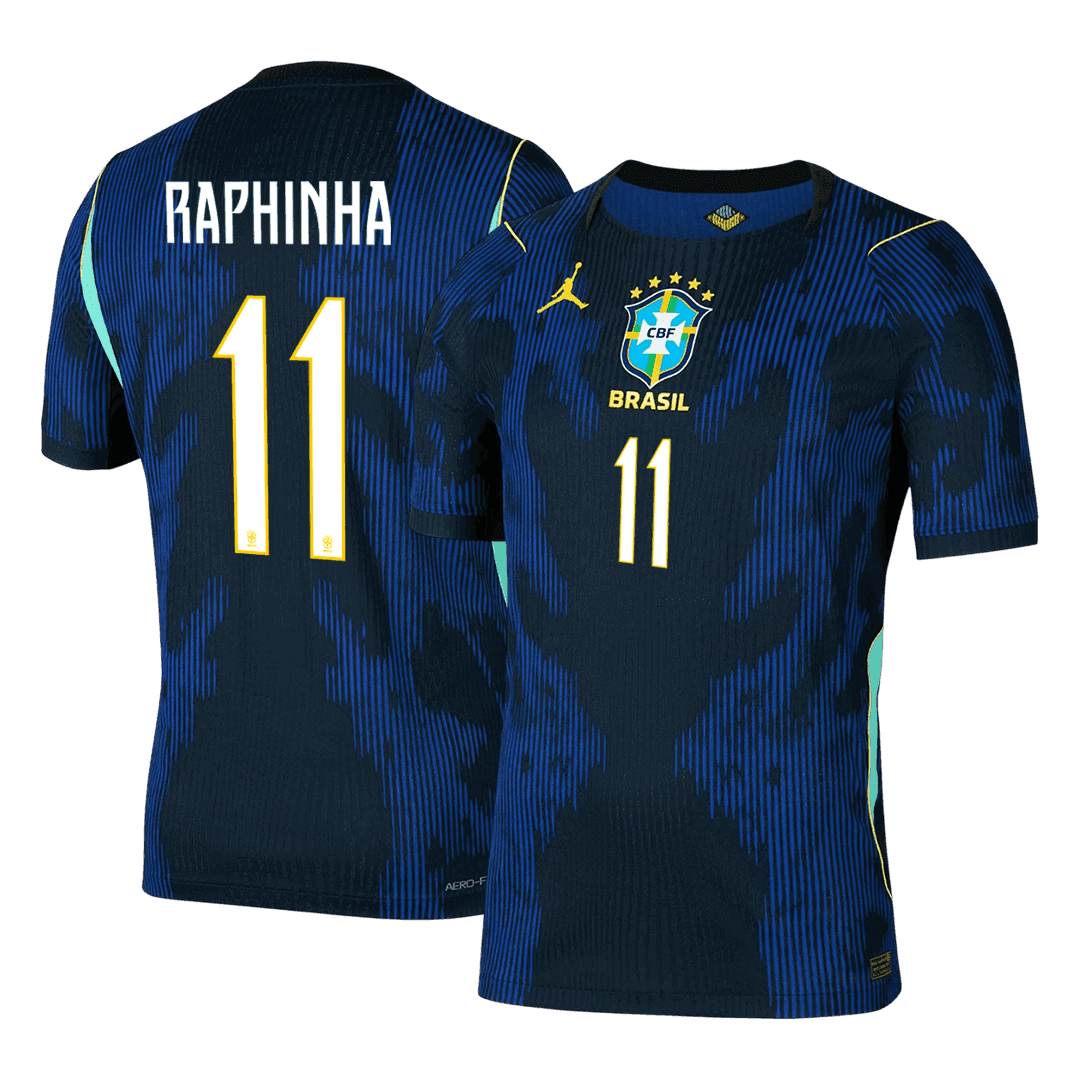 RAPHINHA #11 ブラジル代表 Away 2026 オーセンティックユニフォーム