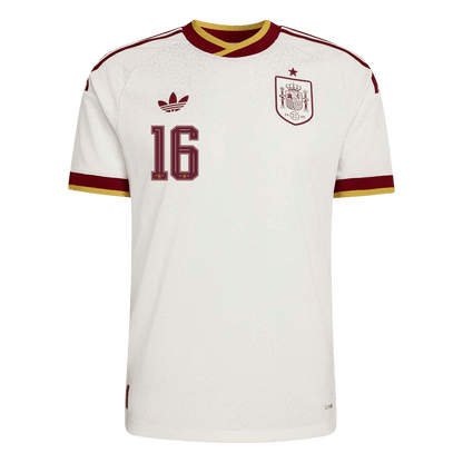 RODRIGO #16 スペイン代表 Away 2026 オーセンティックユニフォーム