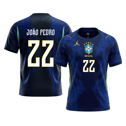 JOÃO PEDRO #22 ブラジル代表 Away ユニフォーム 2026