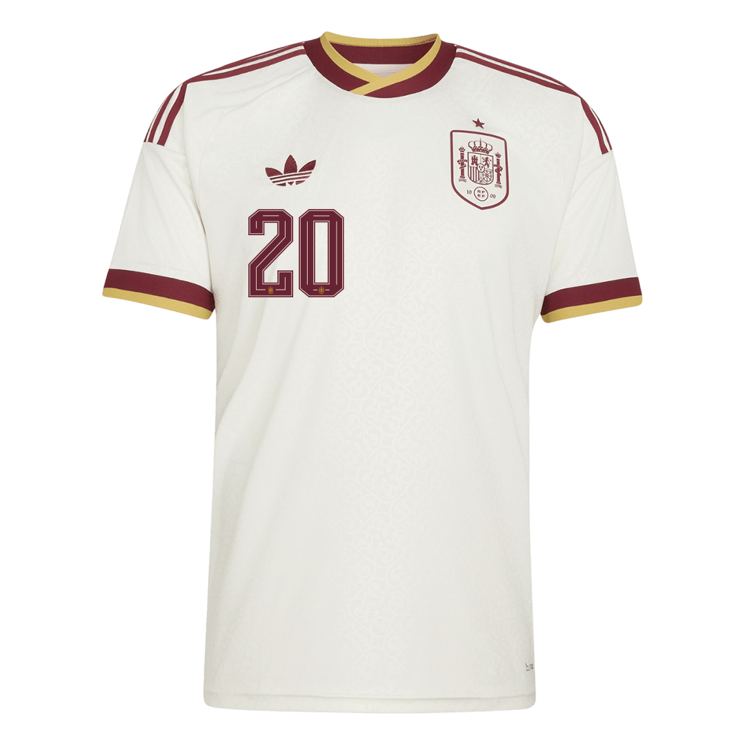 PEDRI #20 スペイン代表 Away ユニフォーム 2026