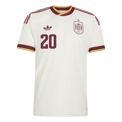 PEDRI #20 スペイン代表 Away ユニフォーム 2026