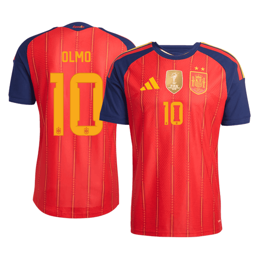 OLMO #10 スペイン代表 Home 2026 オーセンティックユニフォーム