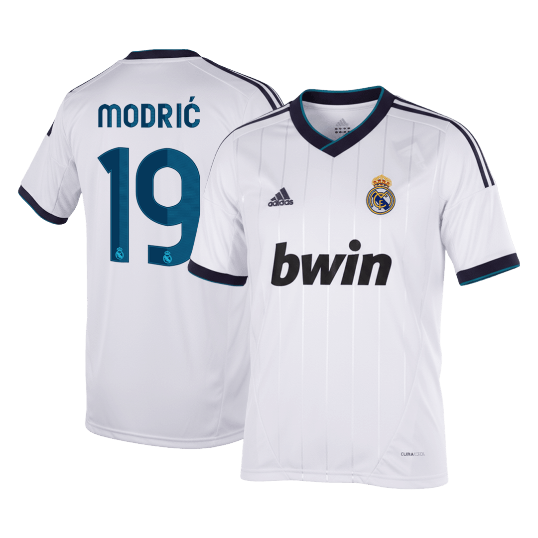 MODRIĆ #19 レアル Home レトロ ユニフォーム 2012/13