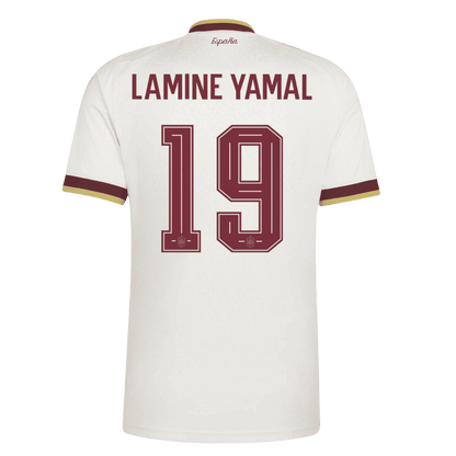 LAMINE YAMAL #19 スペイン代表 Away ユニフォーム 2026