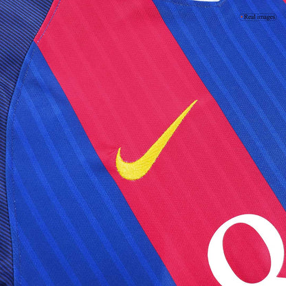 MESSI #10 バルサ Home レトロ ユニフォーム 2016/17