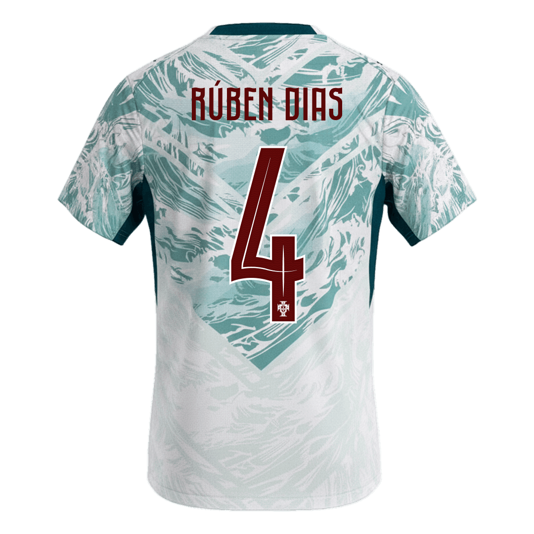 RÚBEN DIAS #4 ポルトガル代表 Away ユニフォーム 2026