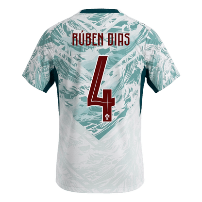 RÚBEN DIAS #4 ポルトガル代表 Away ユニフォーム 2026